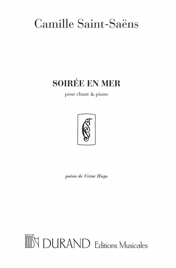 Soiree En Mer Soprano/Piano (Fr/Ang)